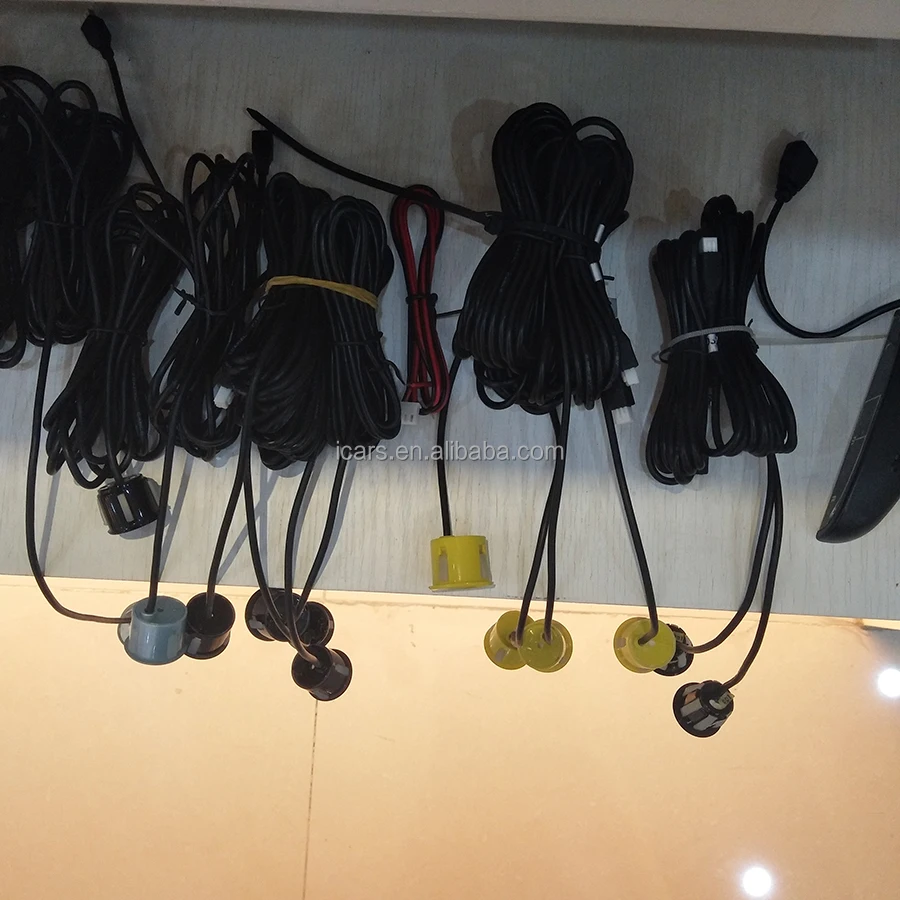 Buzzer / LED / LCD wholesale front rear parking sensor 8 front and rear parking sensor kit