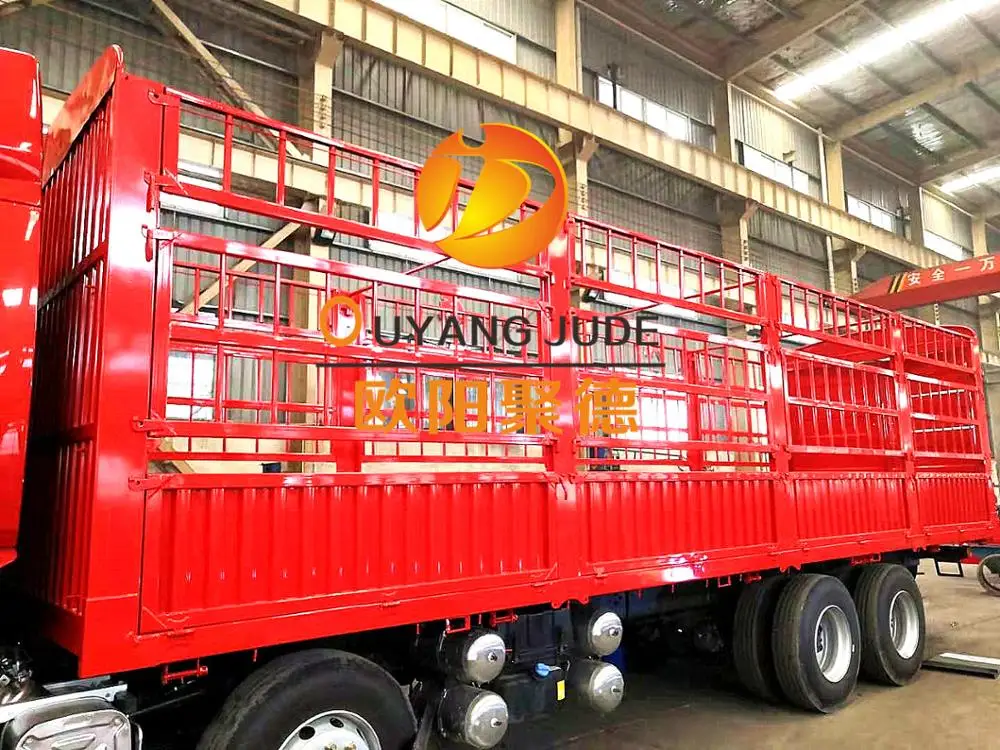 Special Customized short transportation 9.60m High Fence semi trailer