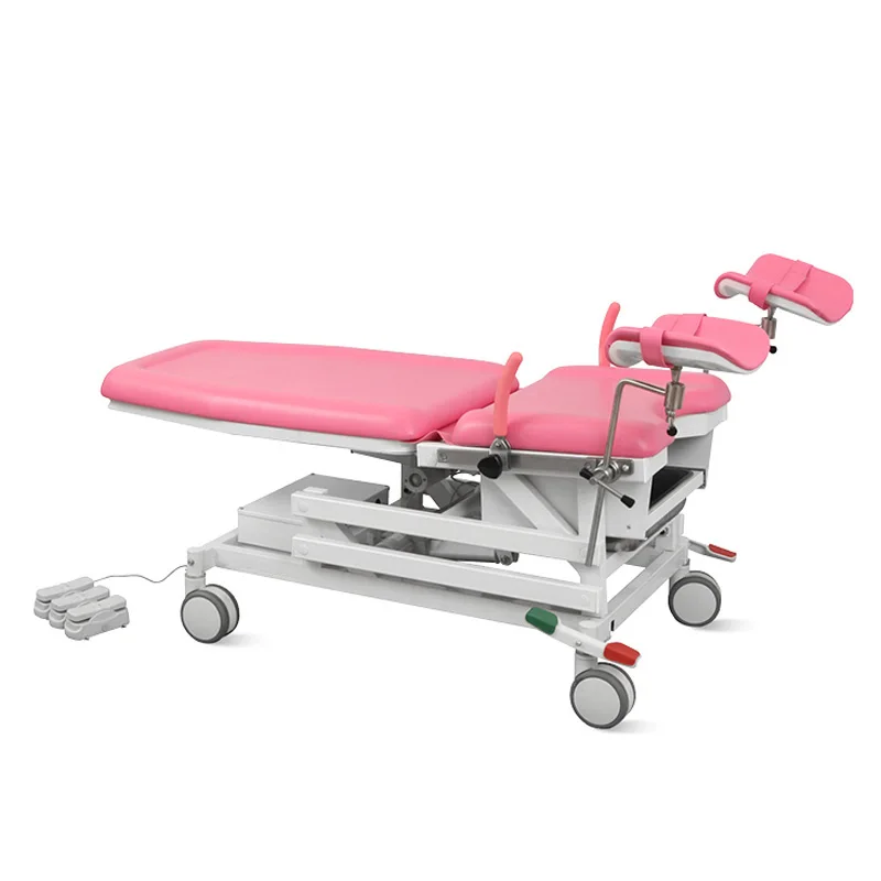 High Quality Hospital Delivery Room Equipment Portable Gynaecological Examination Bed Gynecology Exam Bed Chair