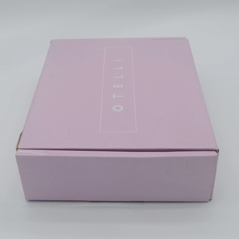 Custom logo size birthday gift packaging kraft paper boxes  lid and base cover gift box