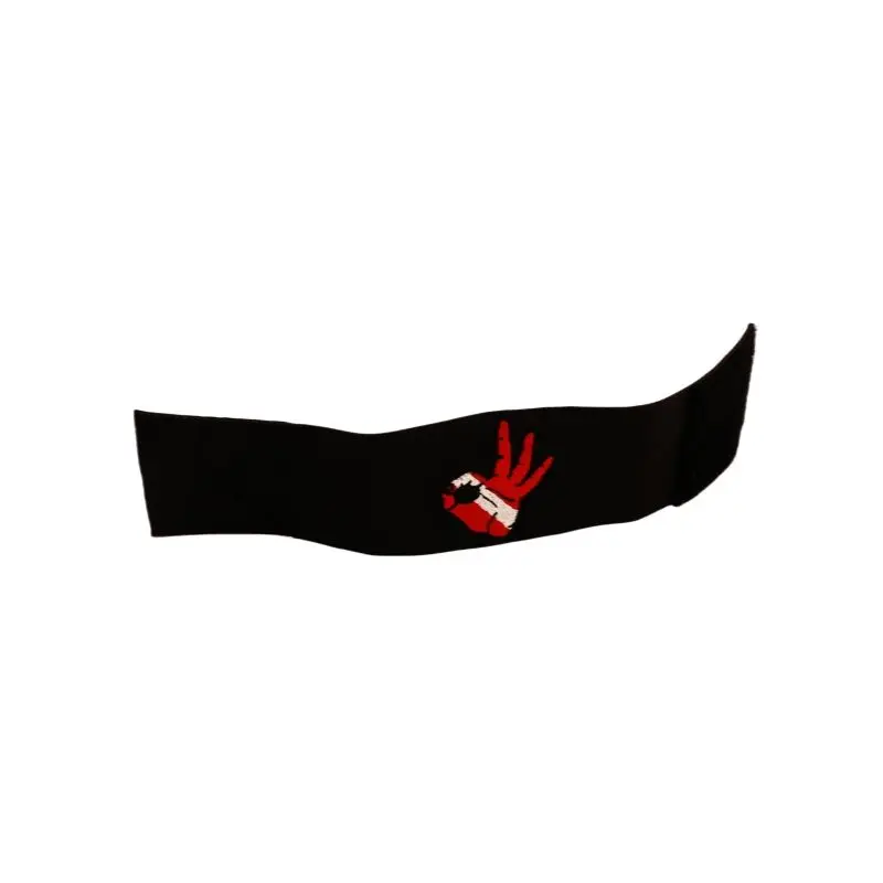 Sports Armband Wrist Custom Ankle Leg Embroidered Armband Straps Embroidered Fabric Velcroes Straps Wrist Straps