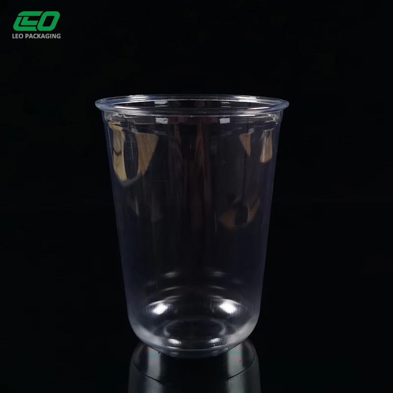wholesale 10oz 300ml pet u shape cup