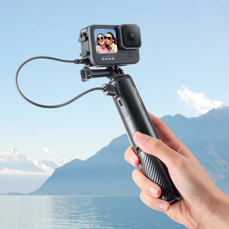 Ulanzi BG-4 Selfie Phone Holder Power Bank Grip For Smartphone Camera Usb-A /Type-C Dual Interface