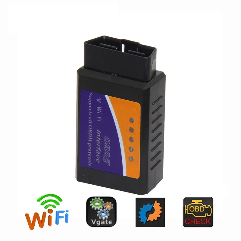  Автомобильный диагностический инструмент ELM327 WIFI OBDII протокол V1.5 wifi obd2 сканер для Android /