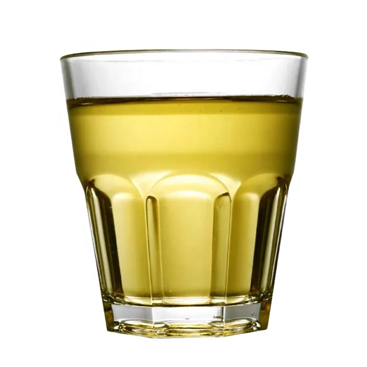 Acrylic PC plastic beer glasses transparent acrylic octagonal cups water glasses whiskey glasses wine bar PC cups wholesale