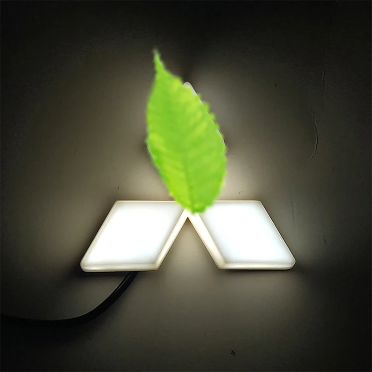 4D Car Styling LED Rear Emblem Light  Rear Tail  Emblem logo lights for  Mitsubishi Zinger  ASX  CUV