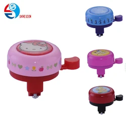 Wholesale Cartoon Mini Bicycle Bell For Kids Children Bicycle Bell With Customized Sticker