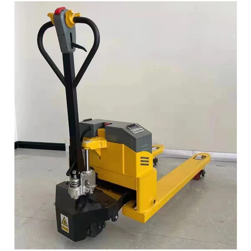 1.5T 2T Li-ion full electric pallet jacks 1.5T Electric all terrain Pallet Truck Material Handing reach