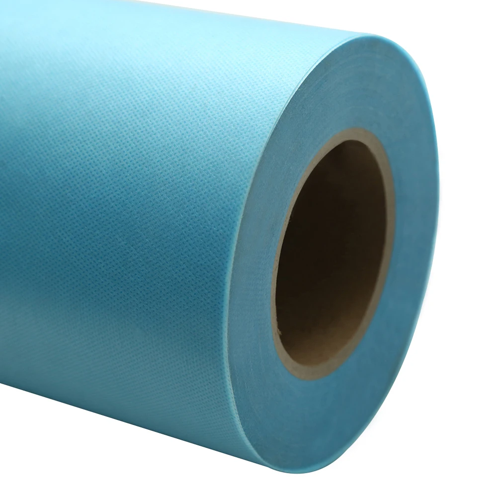 Top Quality PE Film Nonwoven Fabric PP PE Laminated Microporous Nonwoven Film Fabric