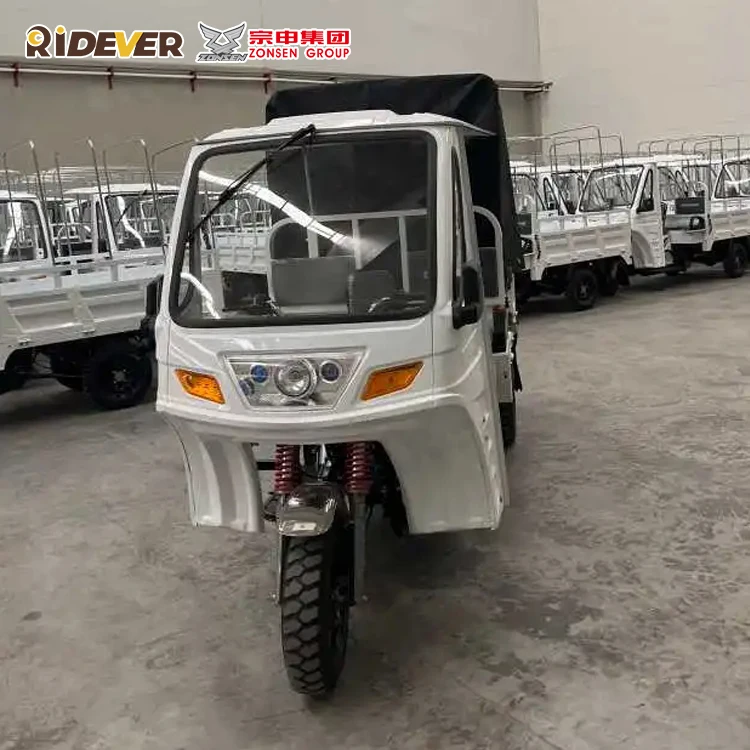 Hot sale Zongshen Hongyun CQ1 South America 200cc Carry cargo motor tricycle 200cc tricycle motorized tricycles