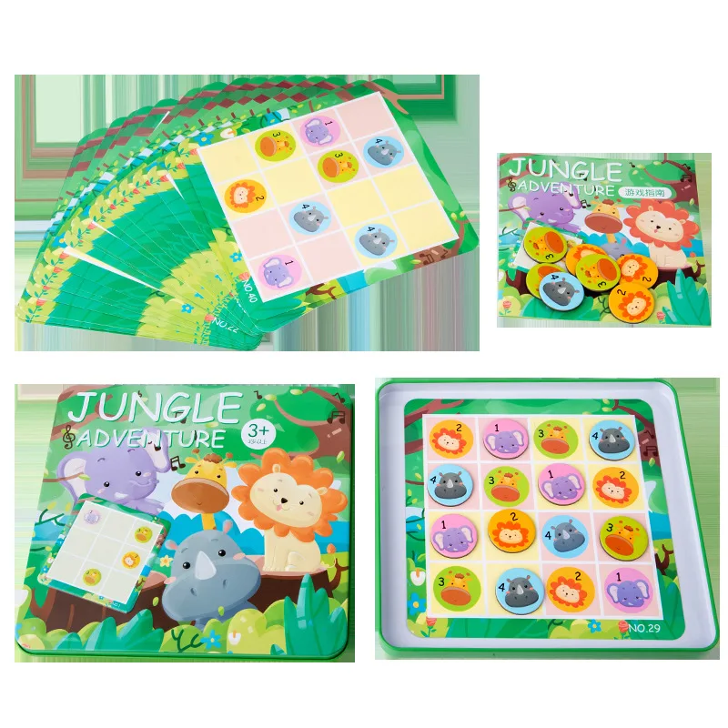 Wooden Memory Chess Game Toys Primary Sudoku