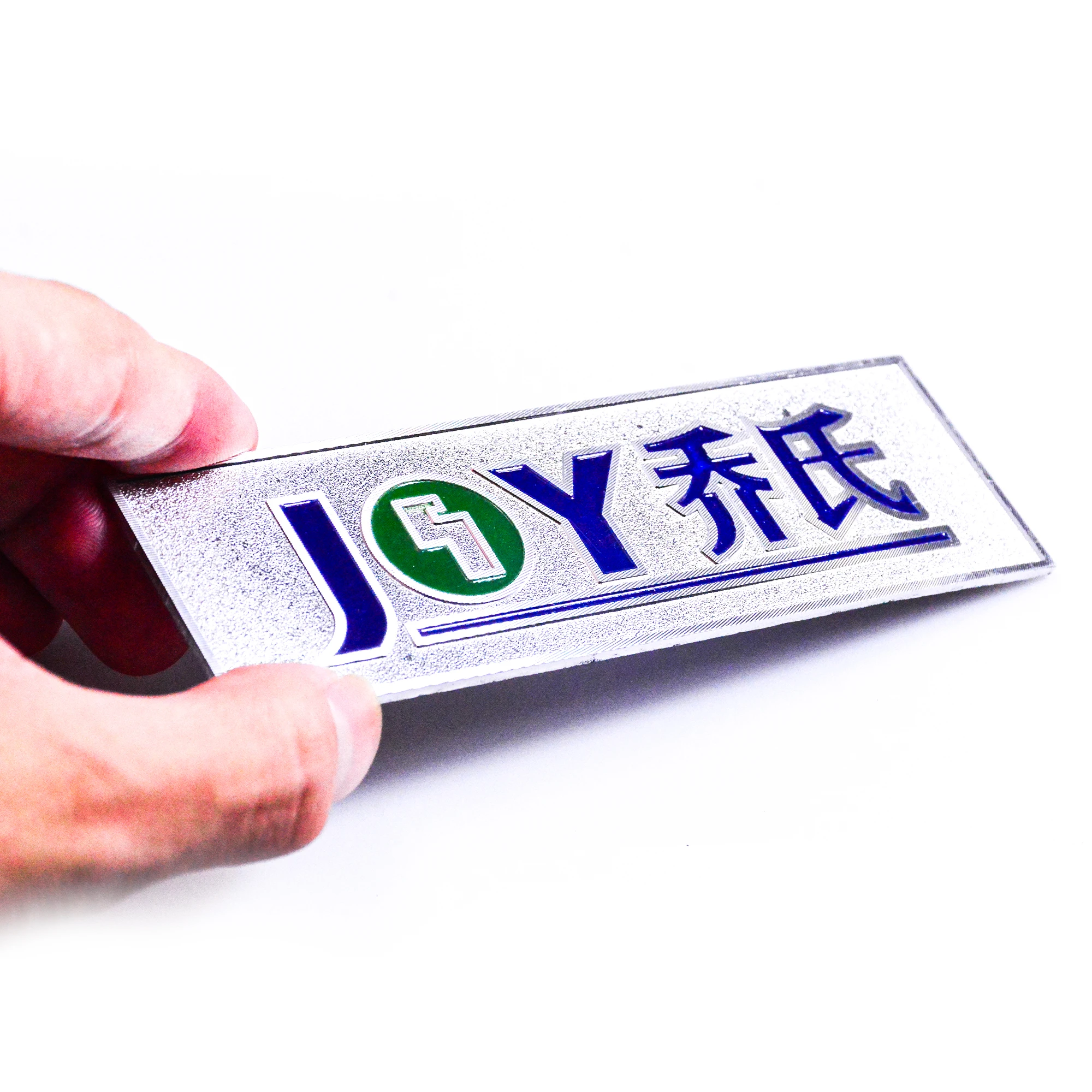 New Design Aluminum Nameplate Anodized Sign Plaque Signage Brass Stainless Steel Asset Tag Label Metal Logo