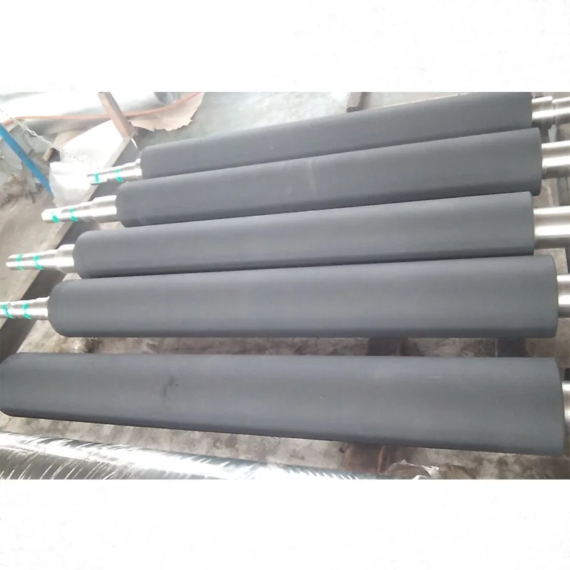 Customized Length and Diameter Rubber Roller Made of PVC