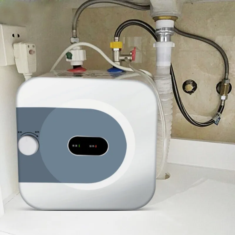 Water storage electric water heater domestic kitchen electric water heater 8L