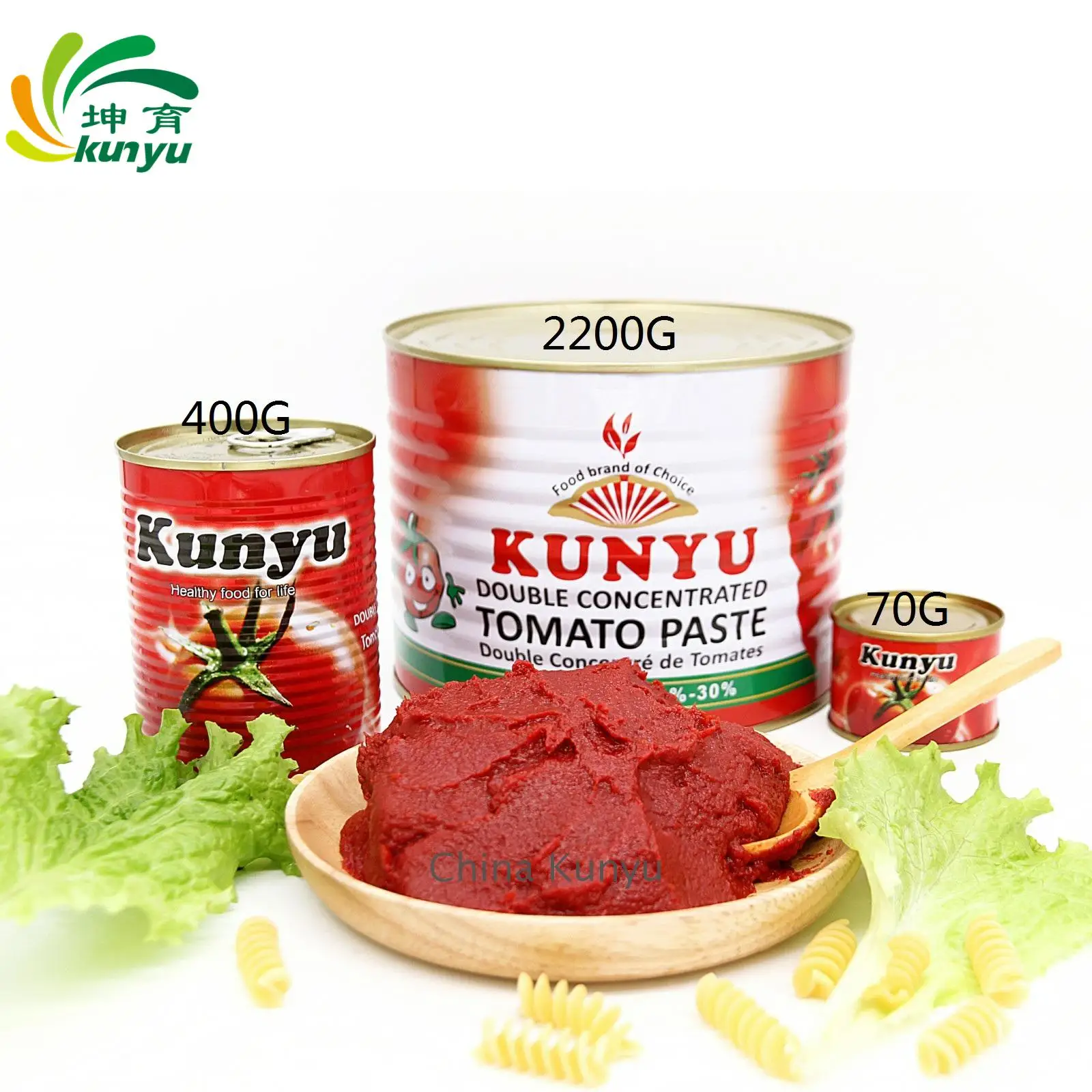 Best Quality All size canned tomato paste tinned tomato paste in easy open canned