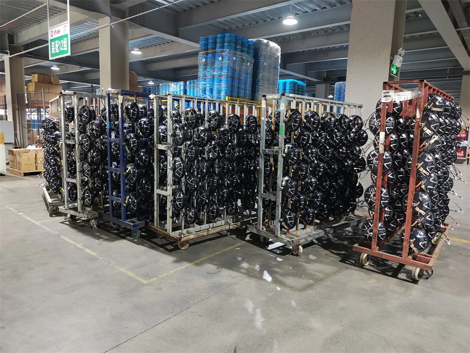 Девять континента 48V 1000W передняя фара для электровелосипеда в преобразованием Двигатель наборы дисковый тормоз BLDC Говорил мотор центрального движения электрический велосипед