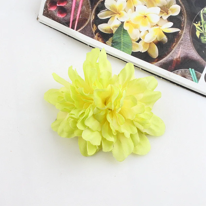 MIO 3D artificial flower hair clips handmade big flowers hairpins for women girls beach wedding headdressing sweet style