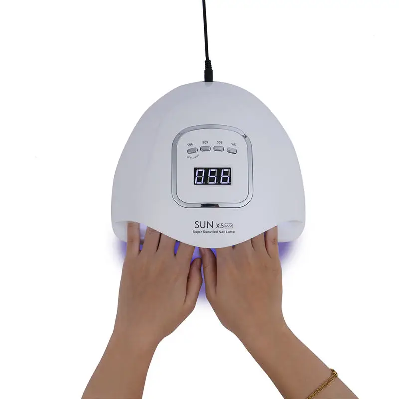 Sun X5 Max Nail Tools Double Hands Fast Drying Machine Sun X Gel Flash Cure Sun Uv Led Nail Lamp