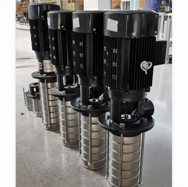 OEM Supported Electric Vertical Inline Multistage Pump Auto Industry Centrifugal Booster Usage with Temperature Control Theory