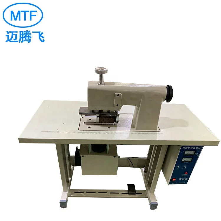 Men Underwear Ultrasonic Non Woven Fabric Lace Making Sewing Machine Automatic Lace Manufacturing Making Machine Lace Machines