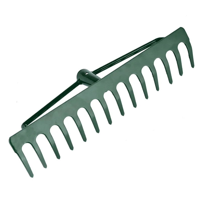 High Quality  Agricultural Tools of roof farm & garden 12T/14T/16T Steel rake Factory direct sale