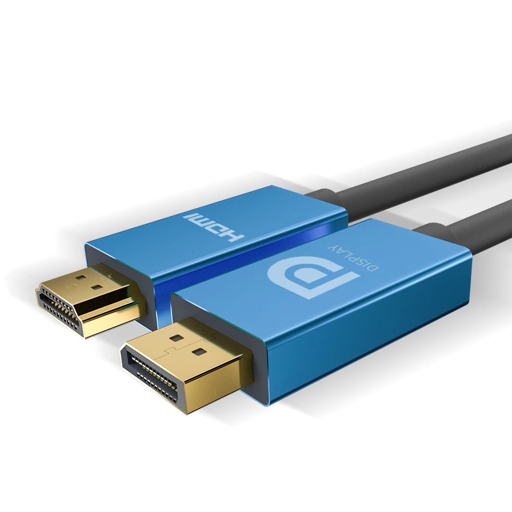 Custom Made High Speed DisplayPort to HDMI Cable 10m Male to Male DP to HDMI Cable