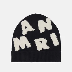 Новое поступление, зимние белые жаккардовые шапки с надписью на заказ, зимние шапки для мужчин и женщин, шапка с акриловым принтом для взрослых