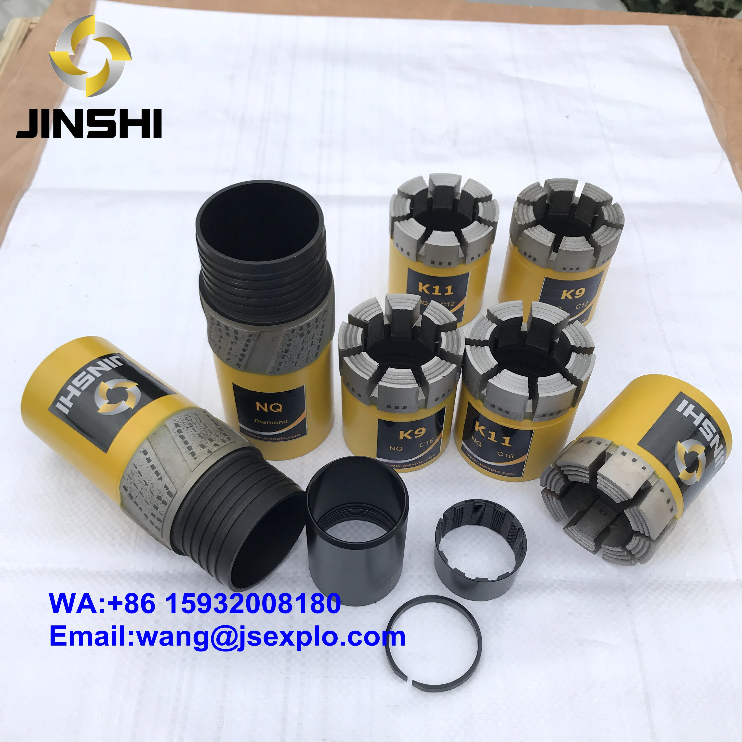 Reamer Surface Set Diamond Reaming Shell NQ HQ PQ NMLC HMLC AQ BQ size for drilling machine