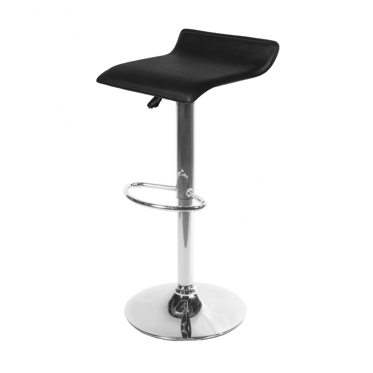 
Modern Comfortable Swivel Height Adjustable Dining Bar Stool Leather Chairs 