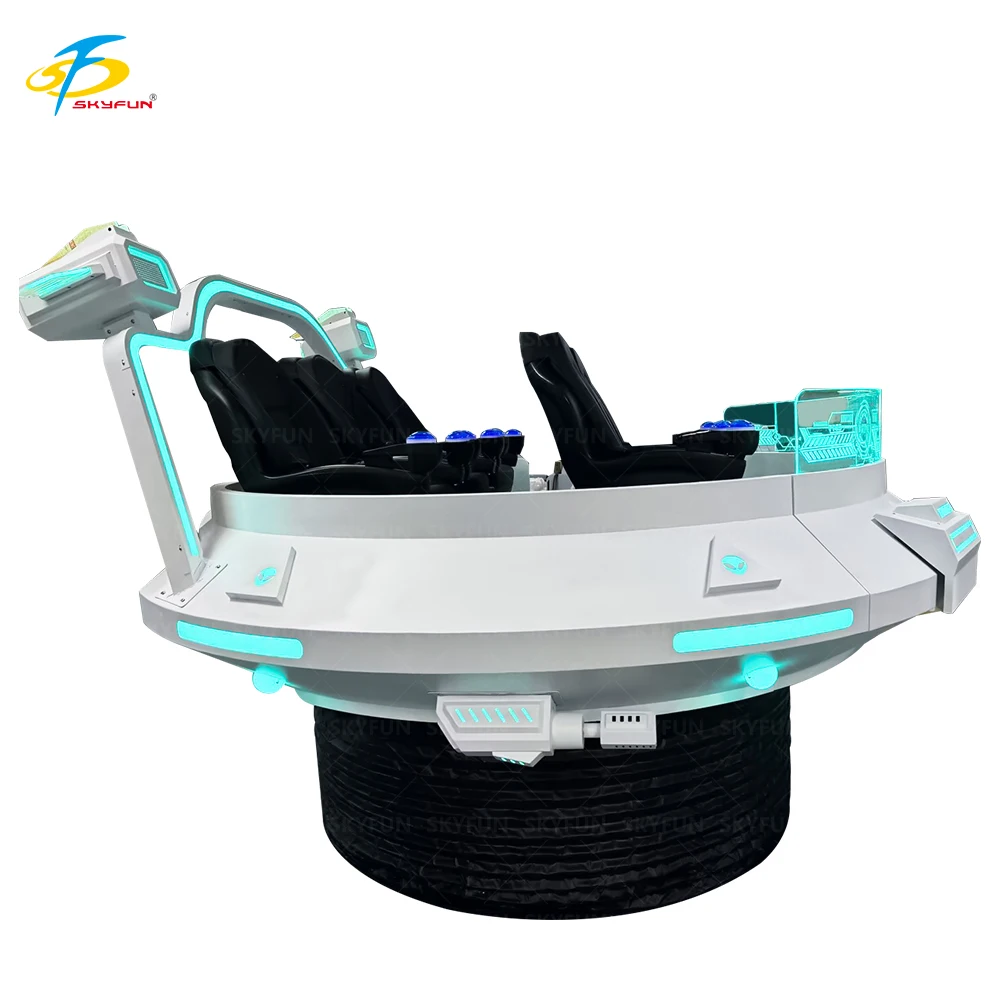 5 Seats VR 360 Degree Rotating Chair 9D Virtual Reality Simulator VR Machine VR UFO