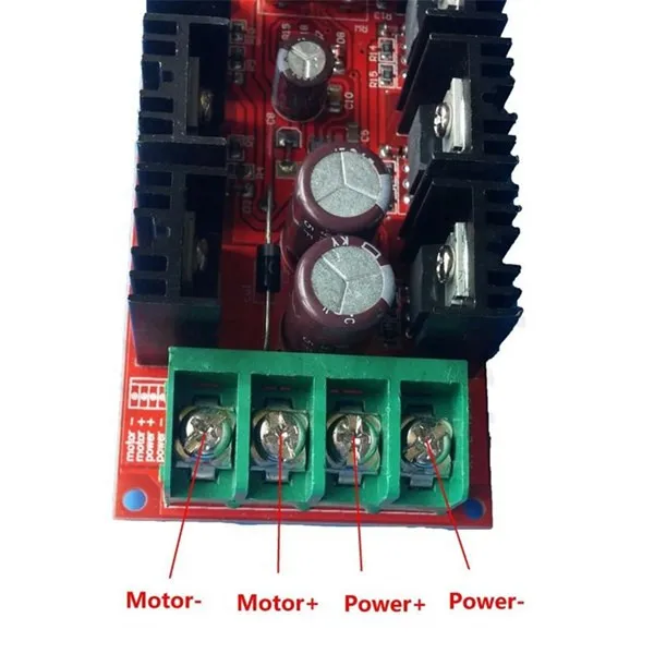 Модуль контроллера скорости двигателя постоянного тока 9-50 в 2000 Вт 40 А PWM HHO RC