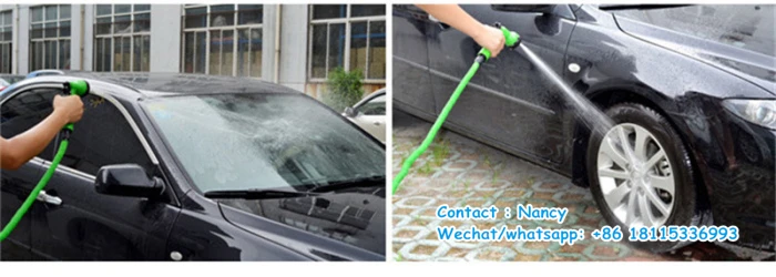 New  Magic Garden Water Hose Flexible Hose Extendable Garden Hose Reel Truck Water Connector Blue Green