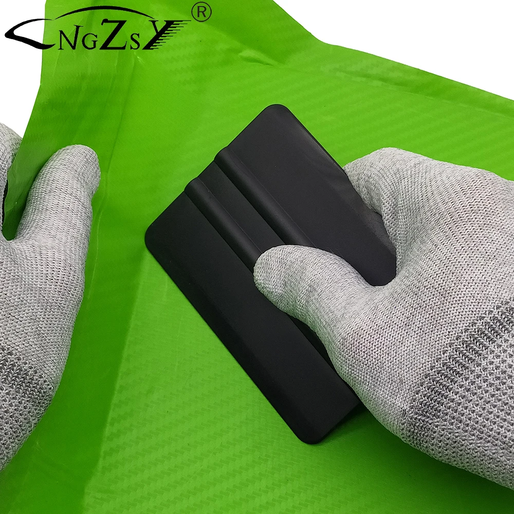 CNGZSY Wholesale Sticker Install Vinyl Wrapping Tool PP Plastic Squeegee Detailer A76