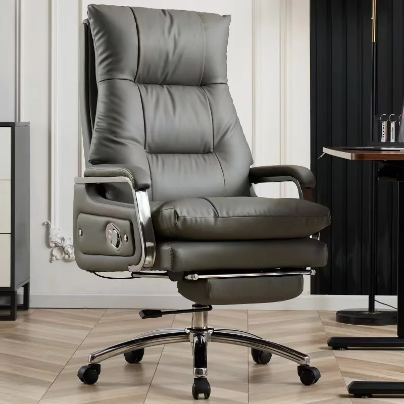 High End Quality Office Chair with Rotatable Leg Support for Home and Office Use