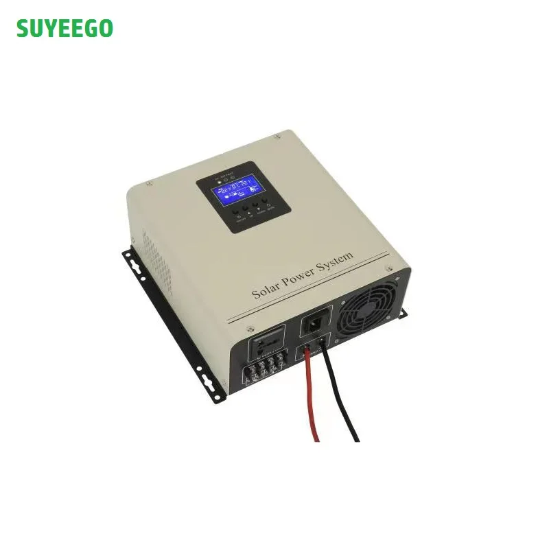 Suyeego 500w 700va 700w 1kva 1000w 1.5kva Сплит фазы неэлектрифицированная солнечная система 30A PWM Гибридный солнечный