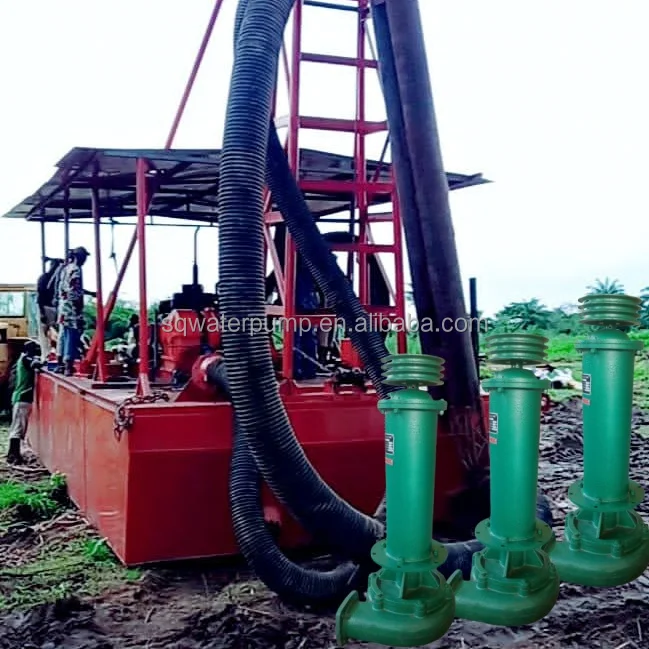 Small 4 inch 15kw motor sand pumping machine automatic water draining sand suction pump