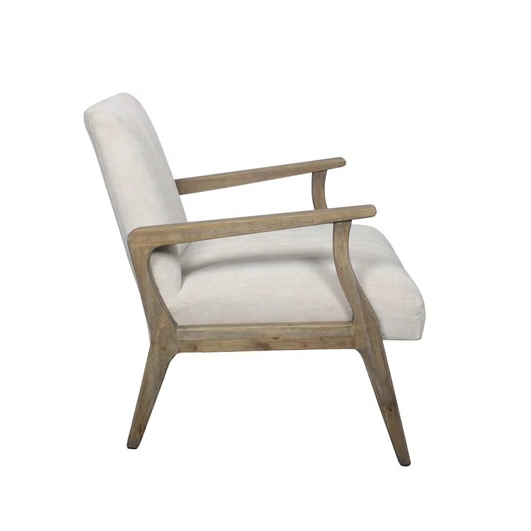 Shayne Wooden Frame East Way Luxury High-end Customize Odm Oem Retro Chairs For Living Room