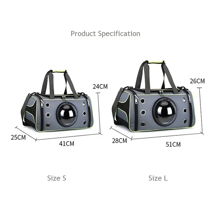 Things Out Bag Portable Breathable Cat Backpack Foldable Space Capsule Portable Cat Bag Large-Capacity Wholesale