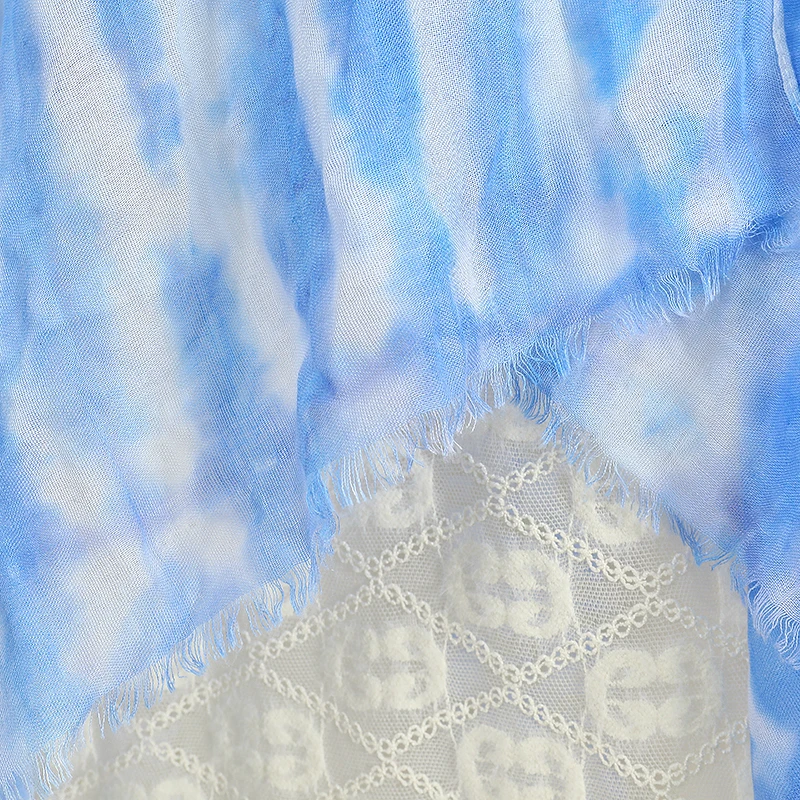 African United Arab Emirates Women Polyester Cotton Tie-dyed Shawls Ethnic Scarf shawl muslim hijab