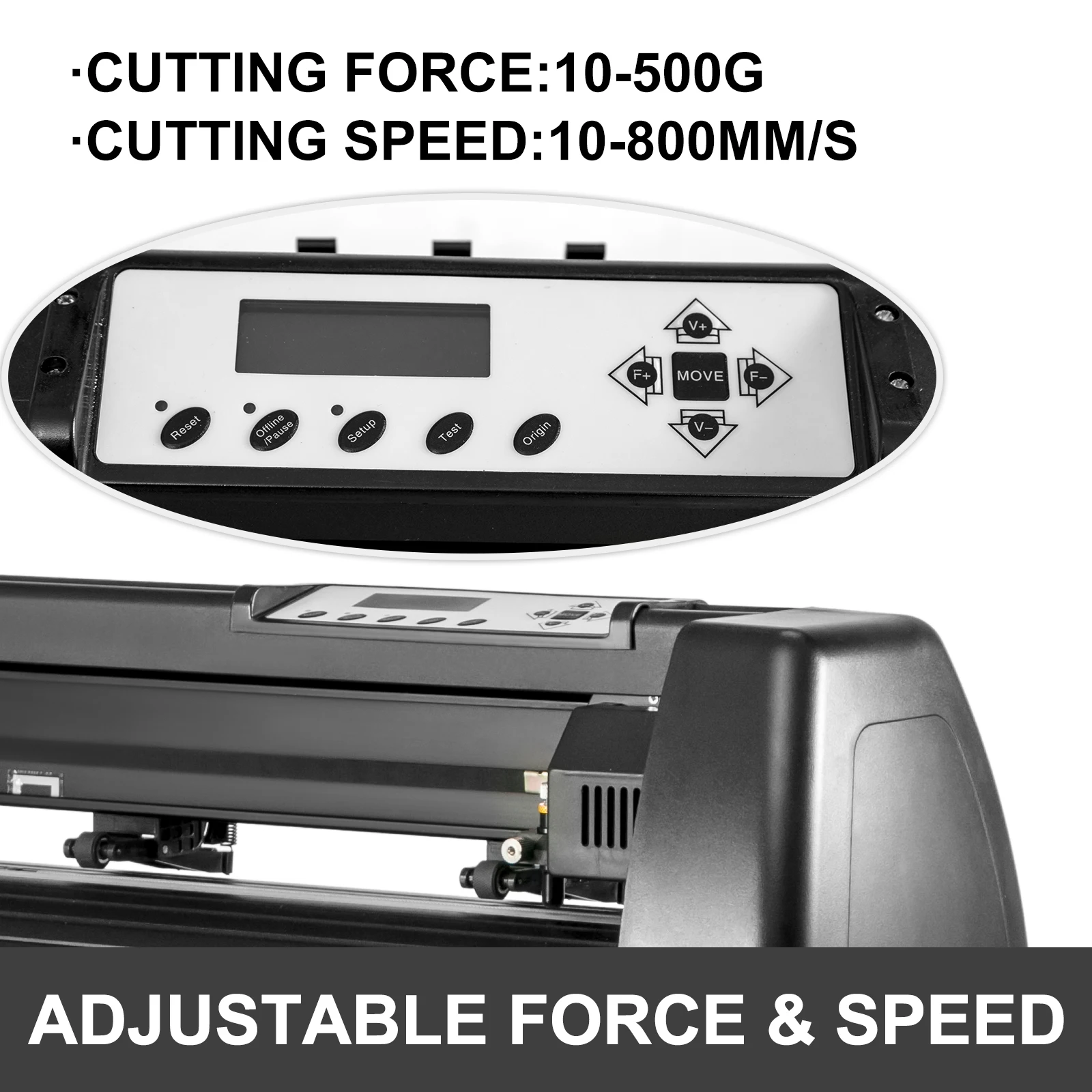 2024 hot sale Auto feeding label cutter Automatic cutting plotter   model KI-720AB 28 inch cutting plotter  E-Cut  vinyl cutter