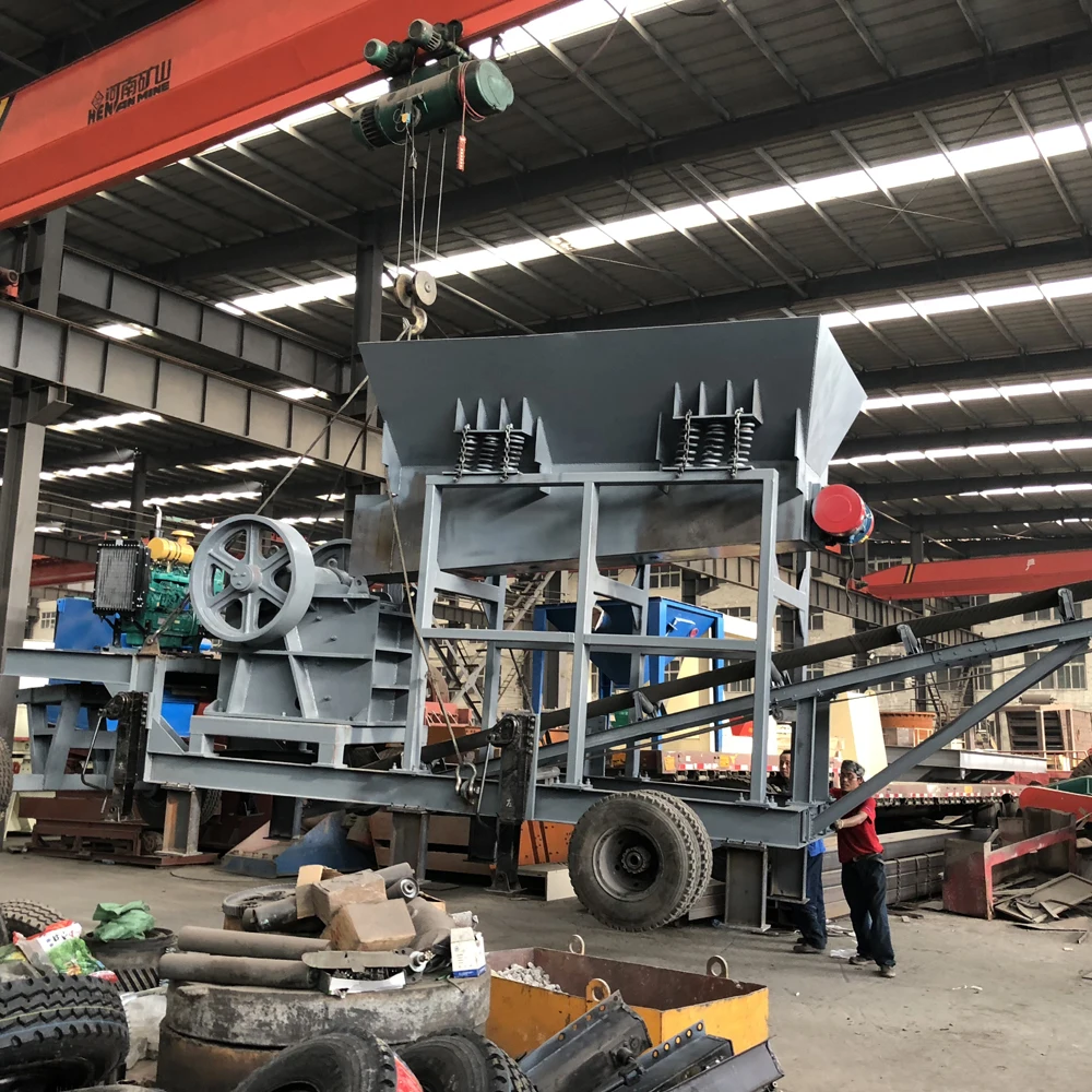 
New design mobile stone crusher,used mobile crusher,mobile rock crusher 