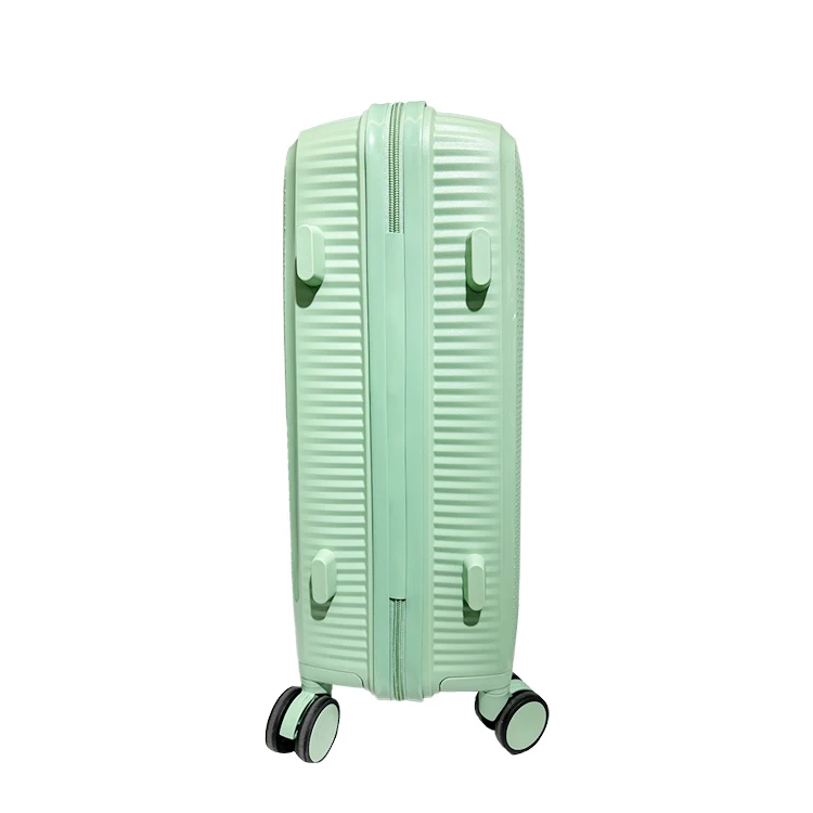 Hot Sale Green Luggage Set Carry-Ons luggage valise de voyage 3 pcs suitcase