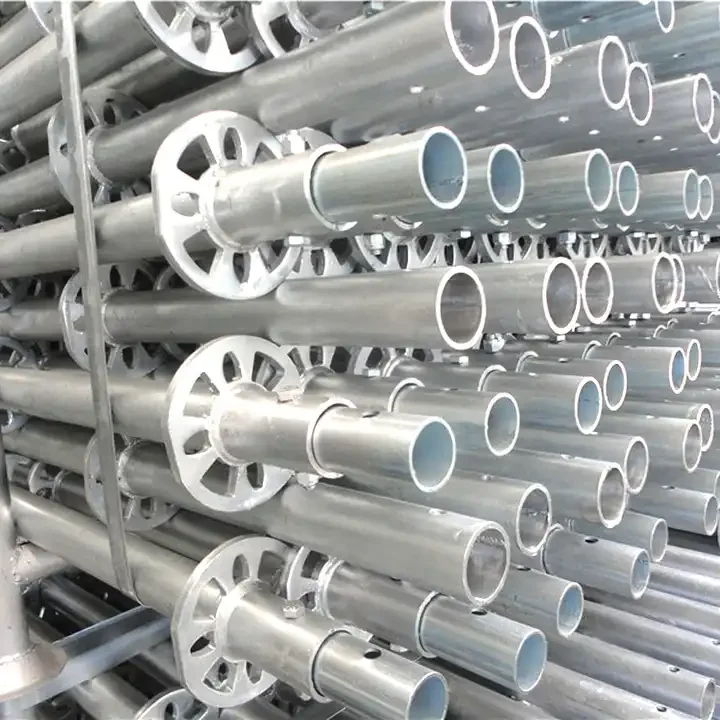 Hot Sale Industrial Ringlock Metal Scaffolding System Galvanized and Painted for Building Construction