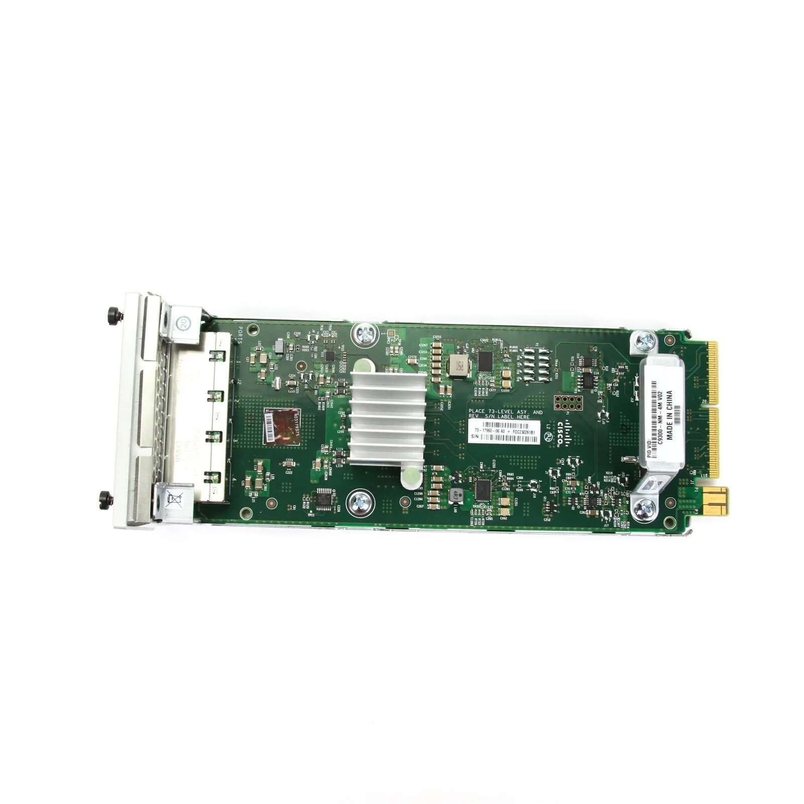 Хорошая цена оригинальный новый C9300-NM-4M 9300 4 x mgig сетевой модуль