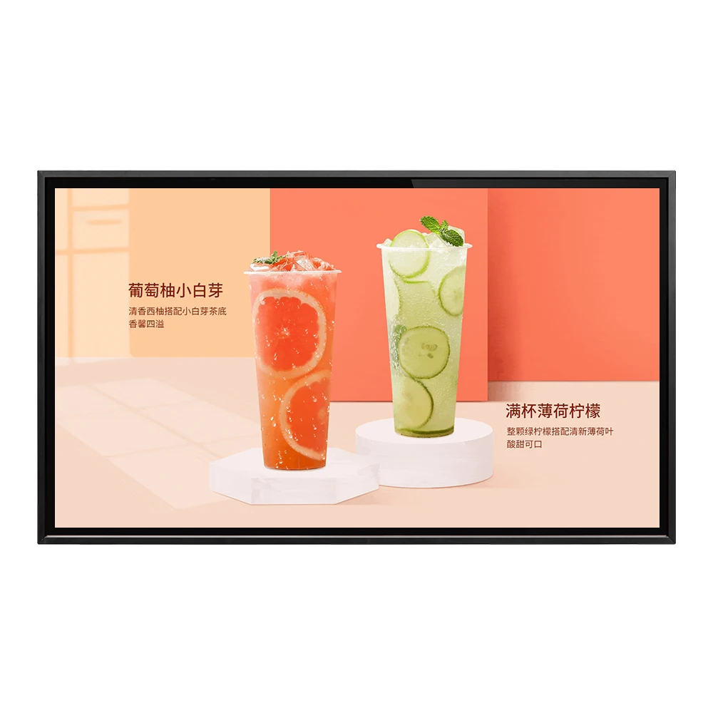 Interactive Panel Featuring Multi-Touch Interface Ensures Engaging Interactions LCD Advertising Player