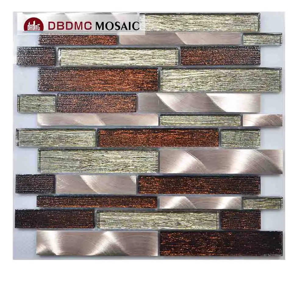 Hot sale high quality 8mm stained glass brick,glass block mosaic