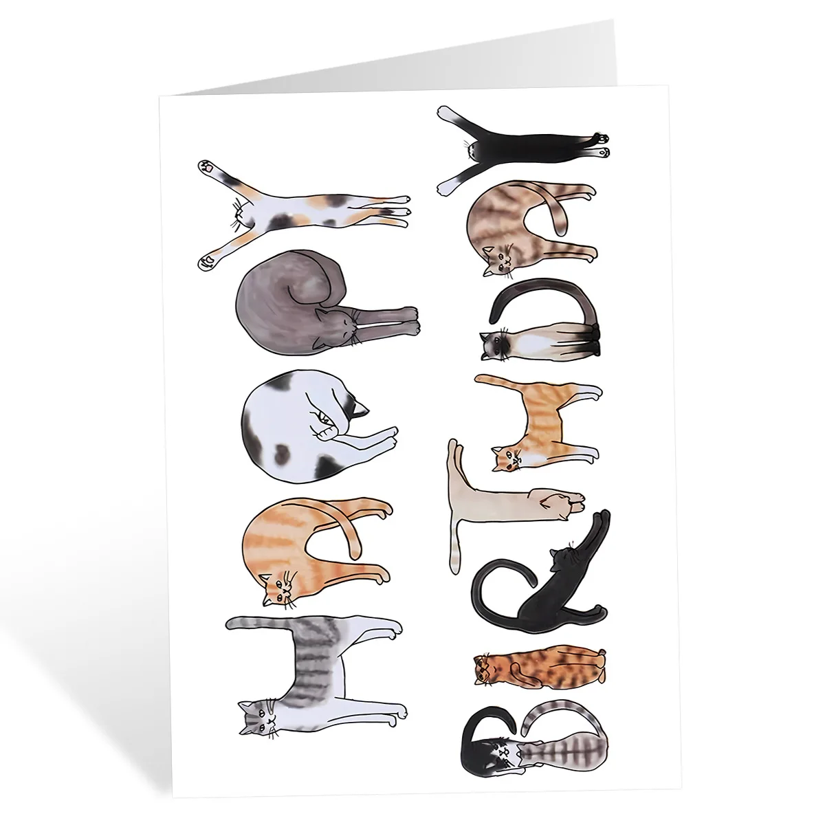 Wholesale Custom Printed Eco Friendly Recycled Paper Postcard Product Thank You Business Card Insert Card for Packaging