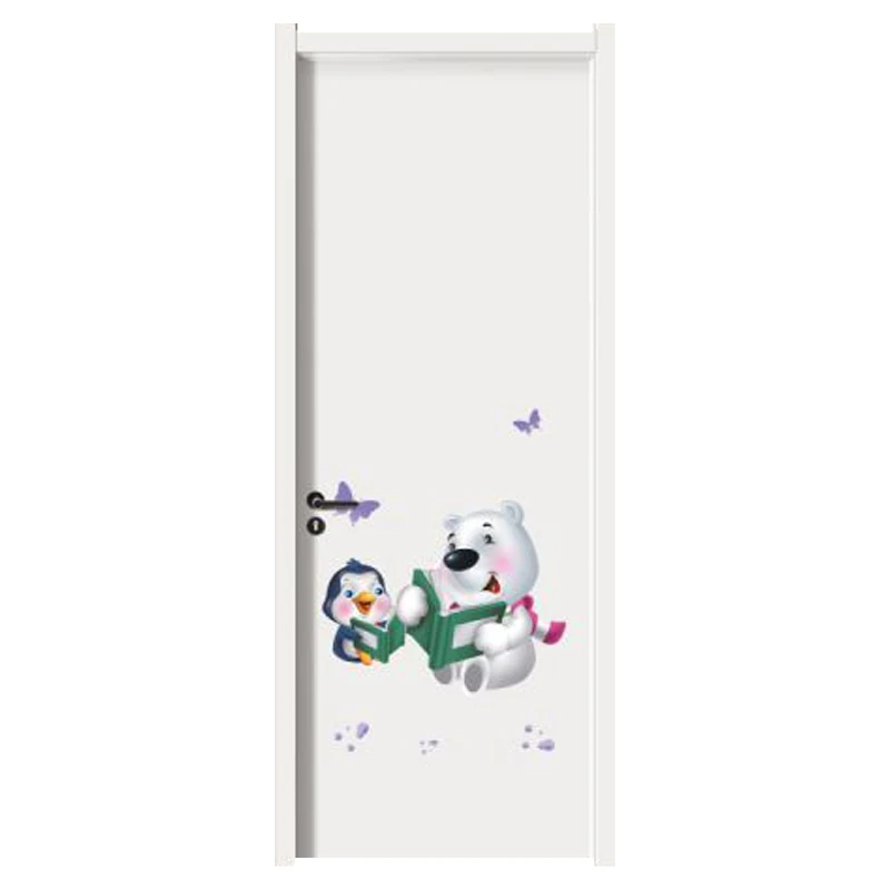 
Cheap melamine door with customized design of Chinese wooden door in 2021 