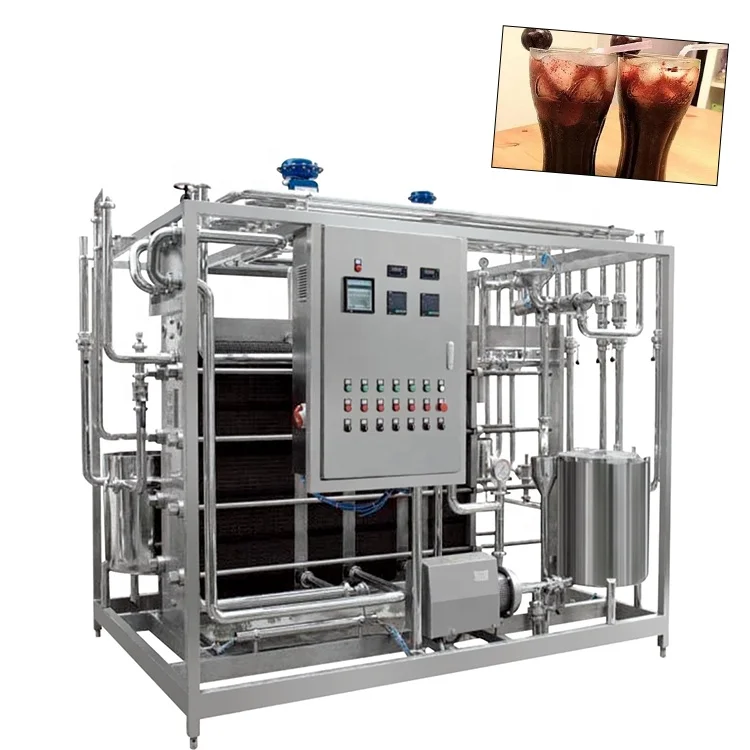 
Fruit tubular uht high pressure beverage uht milk sterilizing machine 