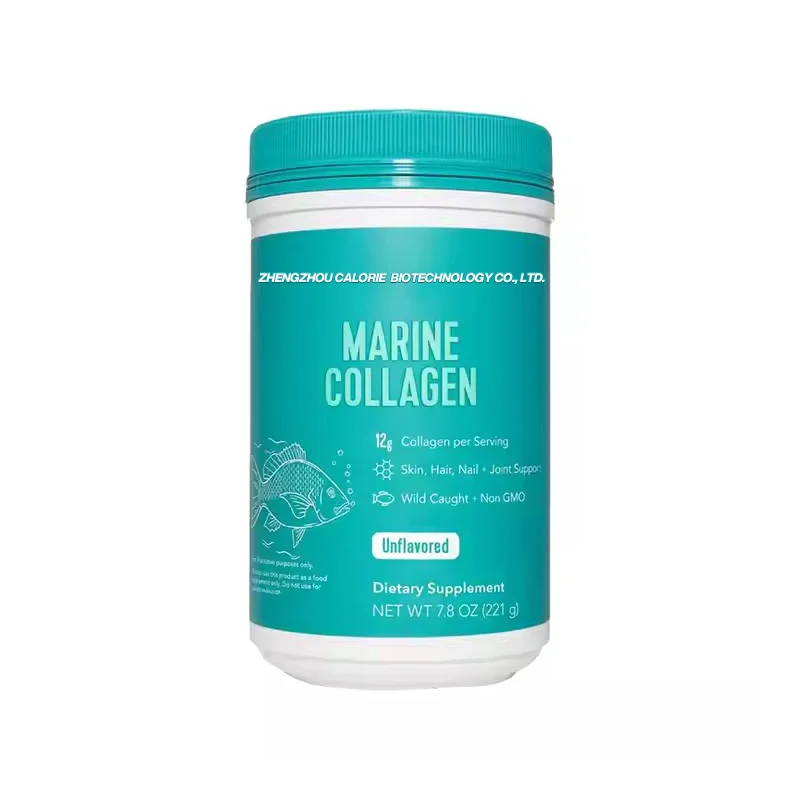 Factory Price Collagen Peptide Beauty Products Hydrolyzed Fish Multi Collagen Protein Drink Powder Container